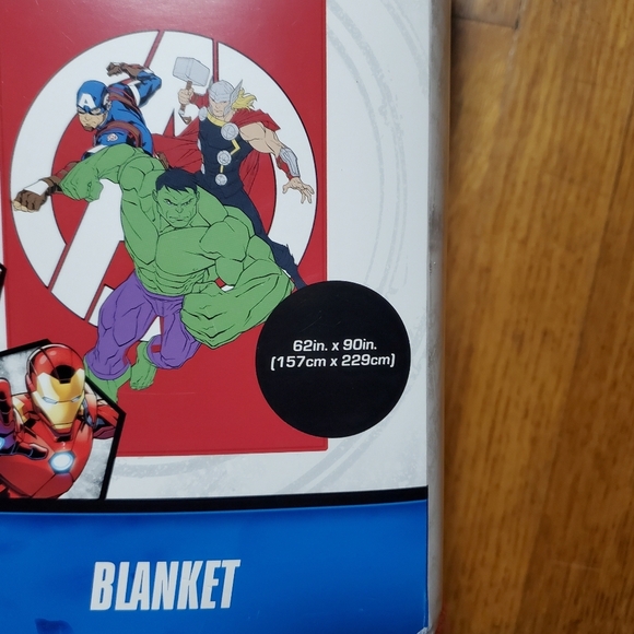 Marvel Avengers Superhero Throw - Picture 6 of 6